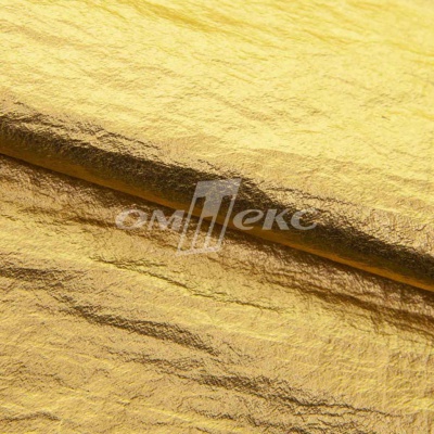 Текстильный материал "Диско"#1805 с покрытием РЕТ, 40гр/м2, 100% полиэстер, цв.5-золото - купить в Омске. Цена 412.36 руб.