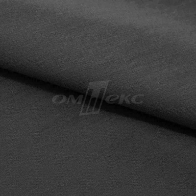 Сорочечная ткань "Ассет", 120 гр/м2, шир.150см, цвет чёрный - купить в Омске. Цена 251.41 руб.