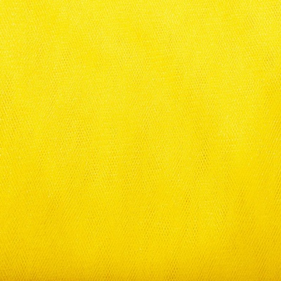 Фатин блестящий 16-70, 12 гр/м2, шир.300см, цвет жёлтый - купить в Омске. Цена 109.72 руб.