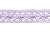 Тесьма кружевная 0621-1855, шир. 18 мм/уп. 20+/-1 м, цвет 107-фиолет - купить в Омске. Цена: 466.97 руб.