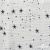 Ткань Муслин принт, 100% хлопок, 125 гр/м2, шир. 140 см, #2308 цв. 9 белый морская звезда - купить в Омске. Цена 413.11 руб.