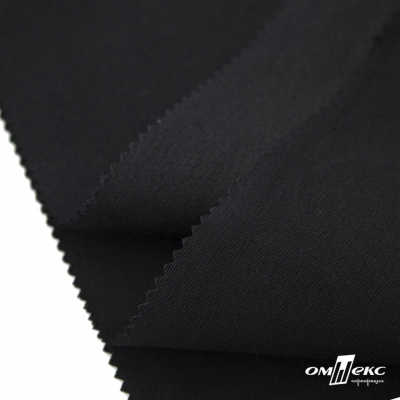 Ткань смесовая для спецодежды "Униформ", 200 гр/м2, шир.150 см, цвет чёрный - купить в Омске. Цена 164.12 руб.