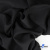 Ткань плательная Креп Рибера, 100% полиэстер,120 гр/м2, шир. 150 см, цв. Чёрный - купить в Омске. Цена 142.30 руб.