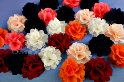 Цветы декоративные пришивные - купить в Омске. Цена: 28.82 руб.