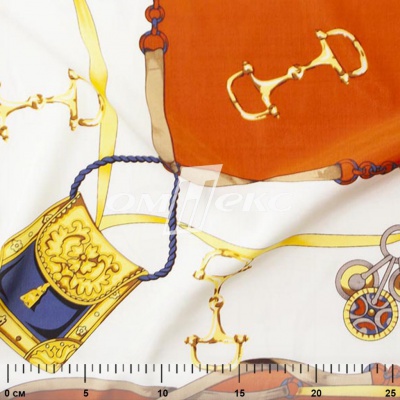 Плательная ткань "Софи" 15.1, 75 гр/м2, шир.150 см, принт этнический - купить в Омске. Цена 236.56 руб.