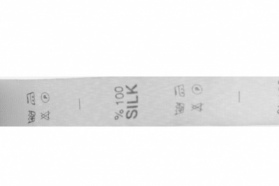 Состав и уход за тк.100% Silk (4000 шт) - купить в Омске. Цена: 254.80 руб.