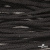 Шнур плетеный d-6 мм круглый, 70% хлопок 30% полиэстер, уп.90+/-1 м, цв.1078-черный - купить в Омске. Цена: 588 руб.