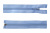 Спиральная молния Т5 351, 40 см, автомат, цвет св.голубой - купить в Омске. Цена: 13.03 руб.