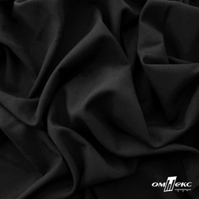 Ткань костюмная Зара, 92%P 8%S, BLACK, 200 г/м2, шир.150 см - купить в Омске. Цена 318.64 руб.