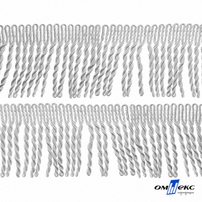 2019-Т1 Бахрома 67 мм (упак.25+/-1м), цв. 337-белый - купить в Омске. Цена: 1 074.33 руб.