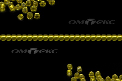 Бисер (SL) 11/0 ( упак.100 гр) цв.30 - жёлтый - купить в Омске. Цена: 53.34 руб.