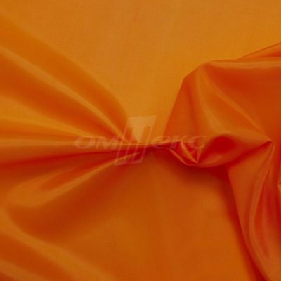 Ткань  подкладочная, Таффета 170Т цвет оранжевый 021С, шир. 150 см - купить в Омске. Цена 43.06 руб.