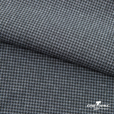 Ткань костюмная Пье-де-пуль 24013, 210 гр/м2, шир.150см, цвет чёрн/св.серый - купить в Омске. Цена 334.18 руб.