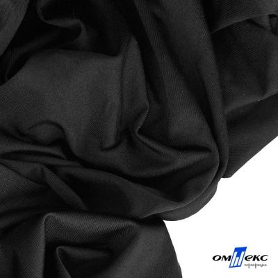 Бифлекс "ОмТекс", 200г/м2, 150см, цв.-черный (Black), блестящий - купить в Омске. Цена 1 487.87 руб.