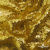 Сетка с пайетками, 188 гр/м2, шир.140см, цвет жёлтое золото - купить в Омске. Цена 510.31 руб.