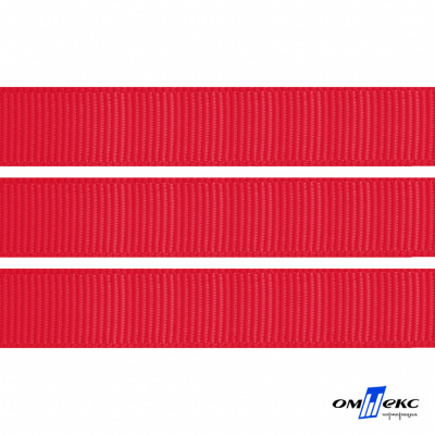Репсовая лента 012, шир. 12 мм/уп. 50+/-1 м, цвет красный - купить в Омске. Цена: 164.91 руб.
