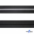 Рулонная молния с покрытием PVC спираль тип 3 (упак.270м) -черная с полосой СВО - купить в Омске. Цена: 12.87 руб.