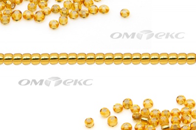Бисер (SL) 11/0 ( упак.100 гр) цв.22 - золото - купить в Омске. Цена: 53.34 руб.