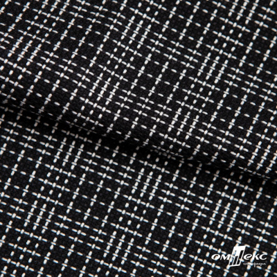 Ткань костюмная "Гарсия" 80% P, 18% R, 2% S, 335 г/м2, шир.150 см, Цвет черный - купить в Омске. Цена 669.66 руб.