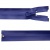 Молния водонепроницаемая PVC Т-7, 60 см, разъемная, цвет (220) василек - купить в Омске. Цена: 48.38 руб.
