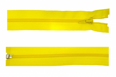 Спиральная молния Т5 131, 40 см, автомат, цвет жёлтый - купить в Омске. Цена: 13.03 руб.
