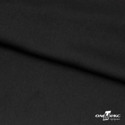 Ткань плательная Габриэль 100% полиэстер,140 (+/-10) гр/м2, шир. 150 см, цв. черный BLACK - купить в Омске. Цена 243.30 руб.