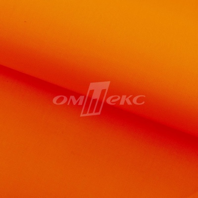 Оксфорд (Oxford) 210D 17-1350, PU/WR, 80 гр/м2, шир.150см, цвет люм/оранжевый - купить в Омске. Цена 112.27 руб.