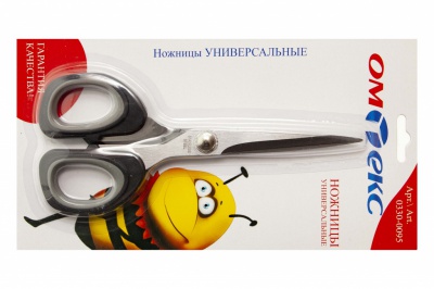 Ножницы арт.0330-0095 универсальные, 7"/ 178 мм - купить в Омске. Цена: 197.20 руб.