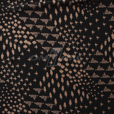 Плательная ткань "Софи" 12.1, 75 гр/м2, шир.150 см, принт этнический - купить в Омске. Цена 236.56 руб.