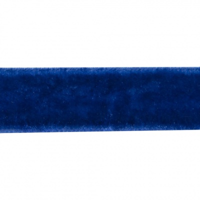 Лента бархатная нейлон, шир.12 мм, (упак. 45,7м), цв.74-василек - купить в Омске. Цена: 396 руб.