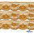 Кружево капроновое 730А, шир. 60 мм/уп.50 м, цвет #13-горчица - купить в Омске. Цена: 15.43 руб.