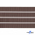 Репсовая лента 005, шир. 6 мм/уп. 50+/-1 м, цвет коричневый - купить в Омске. Цена: 89.35 руб.
