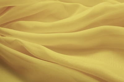 Портьерный капрон 12-0826, 47 гр/м2, шир.300см, цвет св.жёлтый - купить в Омске. Цена 137.27 руб.