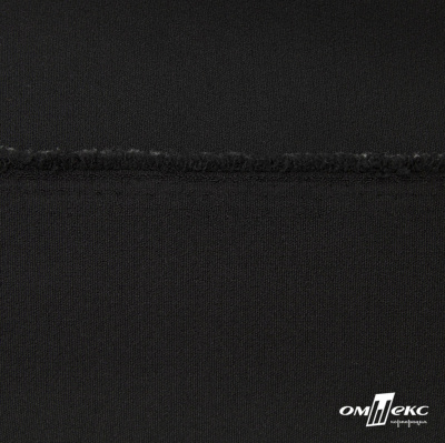Ткань костюмная "Микела", 96%P 4%S, 255 г/м2 ш.150 см, цв-черный #1 - купить в Омске. Цена 338.35 руб.