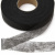 Прокладочная лента (паутинка) DF23, шир. 15 мм (боб. 100 м), цвет чёрный - купить в Омске. Цена: 1.13 руб.