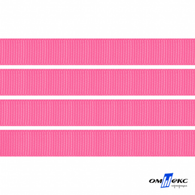 Репсовая лента 011, шир. 6 мм/уп. 50+/-1 м, цвет розовый - купить в Омске. Цена: 87.54 руб.