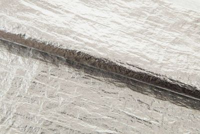 Текстильный материал "Диско"#1805 с покрытием РЕТ, 40гр/м2, 100% полиэстер, цв.2-серебро - купить в Омске. Цена 444.86 руб.