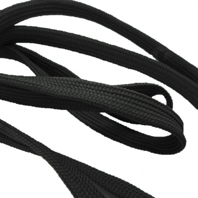 Шнурки т.5 110 см черный - купить в Омске. Цена: 23.25 руб.