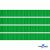 Репсовая лента 019, шир. 6 мм/уп. 50+/-1 м, цвет зелёный - купить в Омске. Цена: 87.54 руб.