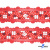 Тесьма декоративная 0385-6169, шир. 25 мм/уп. 22,8+/-1 м, цвет 03-красный - купить в Омске. Цена: 426.97 руб.