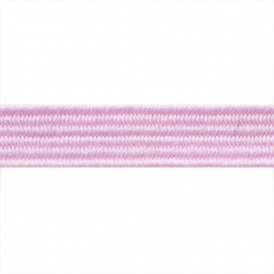 Резиновые нити с текстильным покрытием, шир. 6 мм ( упак.30 м/уп), цв.- 80-розовый - купить в Омске. Цена: 155.22 руб.