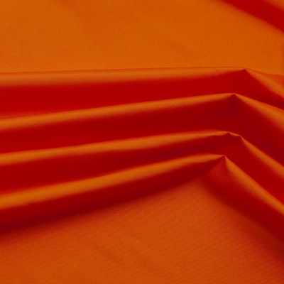 Курточная ткань Дюэл (дюспо) 16-1359, PU/WR/Milky, 80 гр/м2, шир.150см, цвет оранжевый - купить в Омске. Цена 138.90 руб.