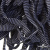 Шнурки #107-07, плоские 130 см, двухцветные цв.серый/чёрный - купить в Омске. Цена: 23.03 руб.