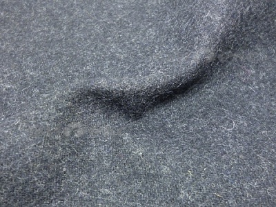 Ткань костюмная п/шерсть №2096-2-2, 300 гр/м2, шир.150см, цвет т.серый - купить в Омске. Цена 512.30 руб.
