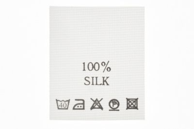 Состав и уход 100% Silk 200 шт - купить в Омске. Цена: 232.29 руб.