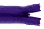 Молния потайная Т3 866, 20 см, капрон, цвет фиолетовый - купить в Омске. Цена: 5.33 руб.