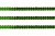 Пайетки "ОмТекс" на нитях, SILVER-BASE, 6 мм С / упак.73+/-1м, цв. 4 - зеленый - купить в Омске. Цена: 484.77 руб.
