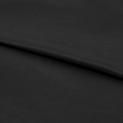 Ткань подкладочная Таффета, антист., 53 гр/м2, шир.150см, цвет чёрный - купить в Омске. Цена 57.16 руб.