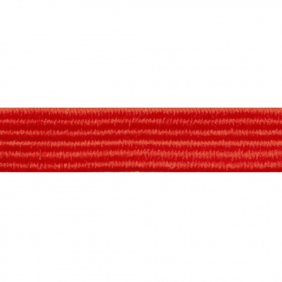 Резиновые нити с текстильным покрытием, шир. 6 мм ( упак.30 м/уп), цв.- 86-красный - купить в Омске. Цена: 152.05 руб.