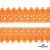 Кружево гипюр 0575-3221, шир. 68 мм/уп.13,7 м, цвет 027-оранжевый - купить в Омске. Цена: 1 794.06 руб.